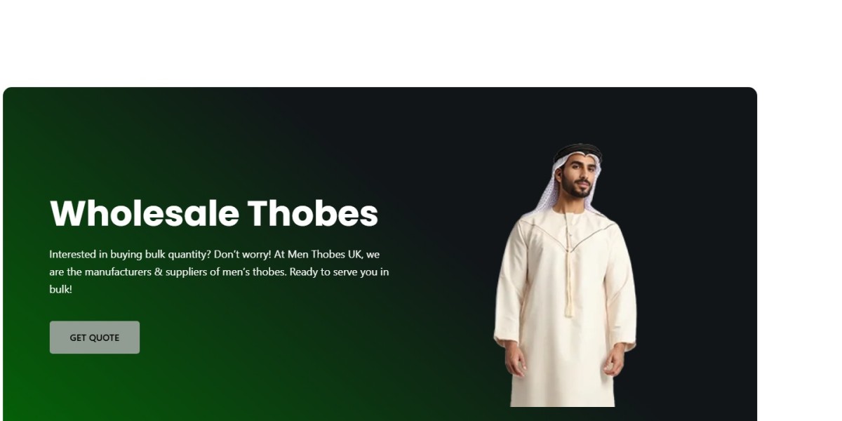 Men's Embroidered Thobe