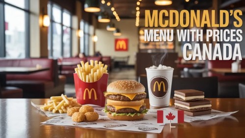 Mcds Menu Canada