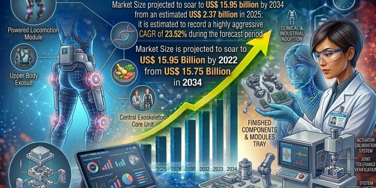 Exoskeleton Robotic System Market Set to Reach $15.95 Billion by 2034: Key Trends Driving Growth