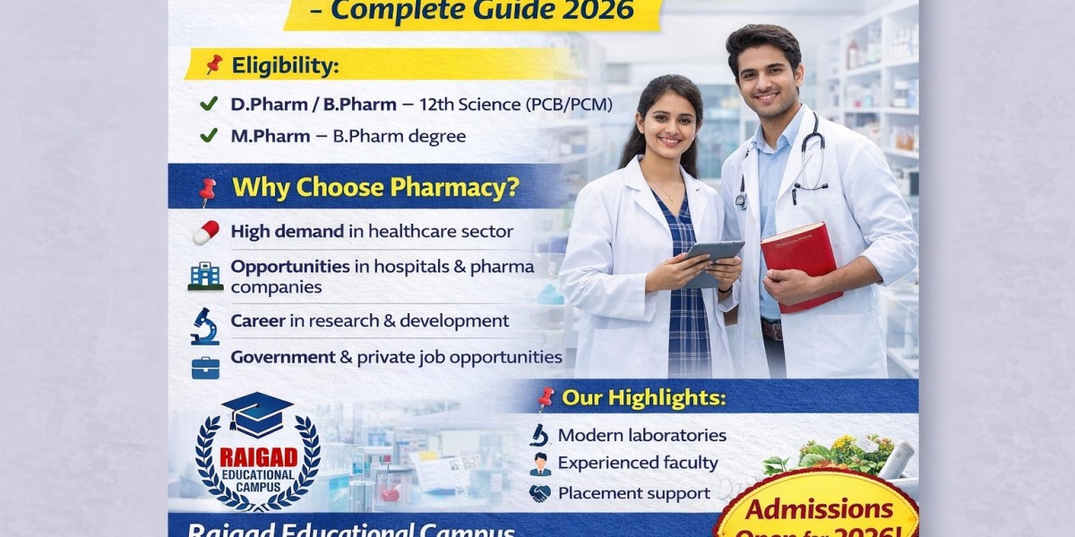 Pharmacy Admission in Mahad – Complete Guide 2026