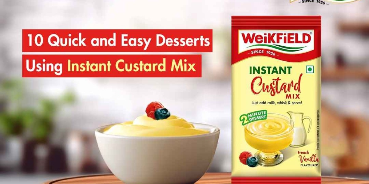 10 Quick and Easy Desserts Using Instant Custard Mix