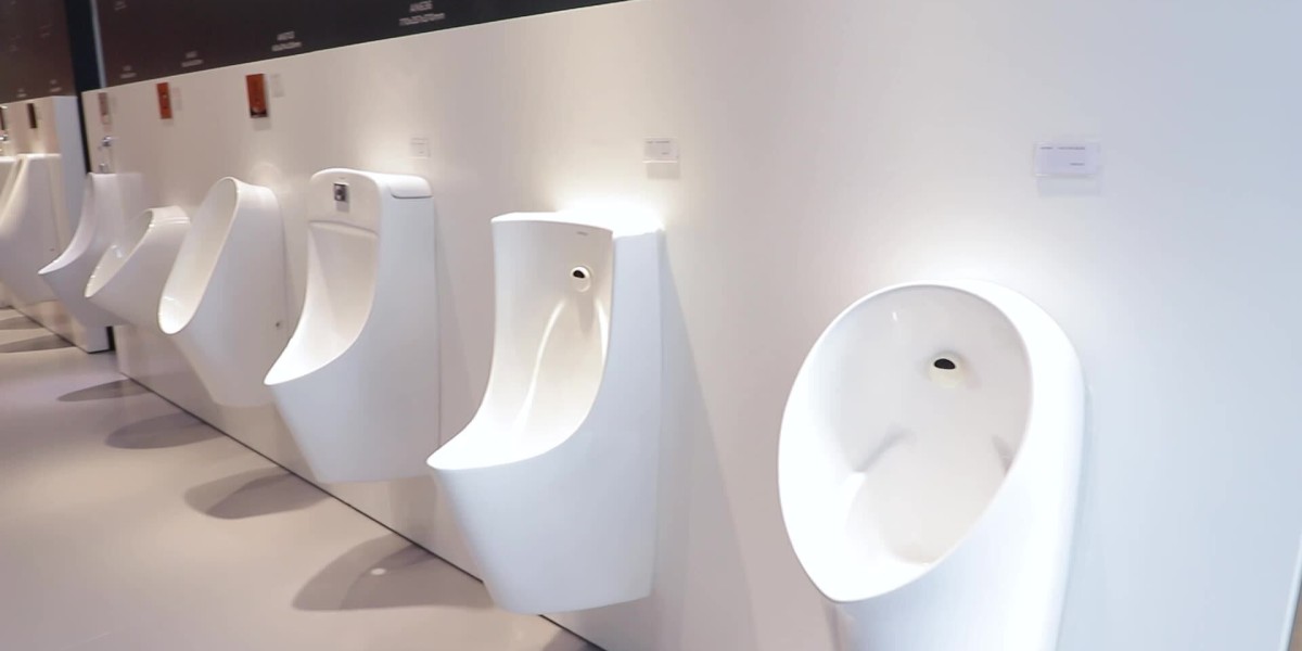 Modern Urinals for Public Spaces for Clean and Efficient Restrooms