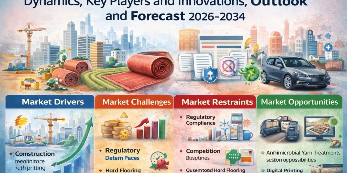 Global Carpet Yarn Market to Surpass USD 2.03 Billion by 2034, Expanding at 6.6% CAGR Amid Growing Construction and Floo