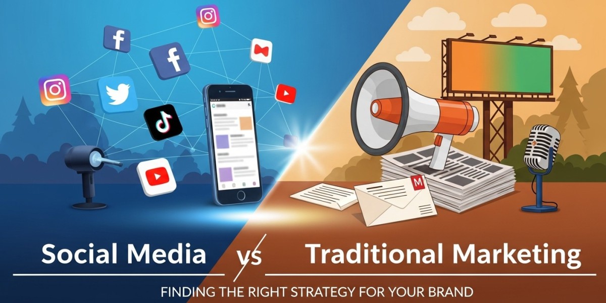 Social Media vs Traditional Marketing: Finding the Right Strategy for Your Brand