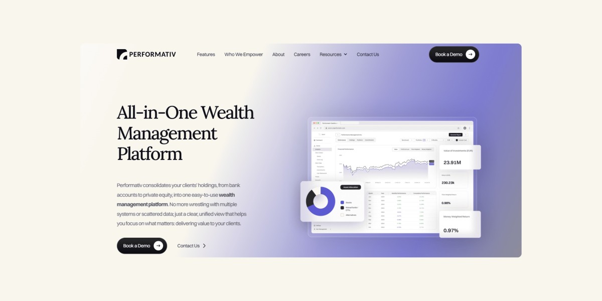 A Single Platform for Total Wealth Clarity
