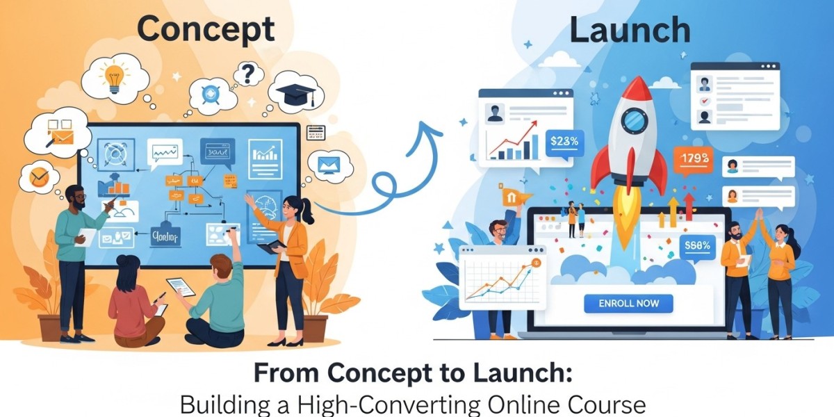 From Concept to Launch: Building a High-Converting Online Course
