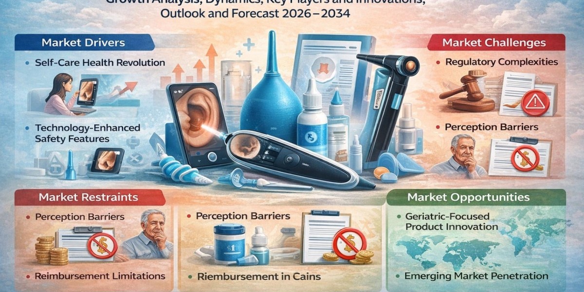 Global Ear Wax Removal Kits Market to Surpass USD 1.75 Billion by 2034, Expanding at 5.8% CAGR
