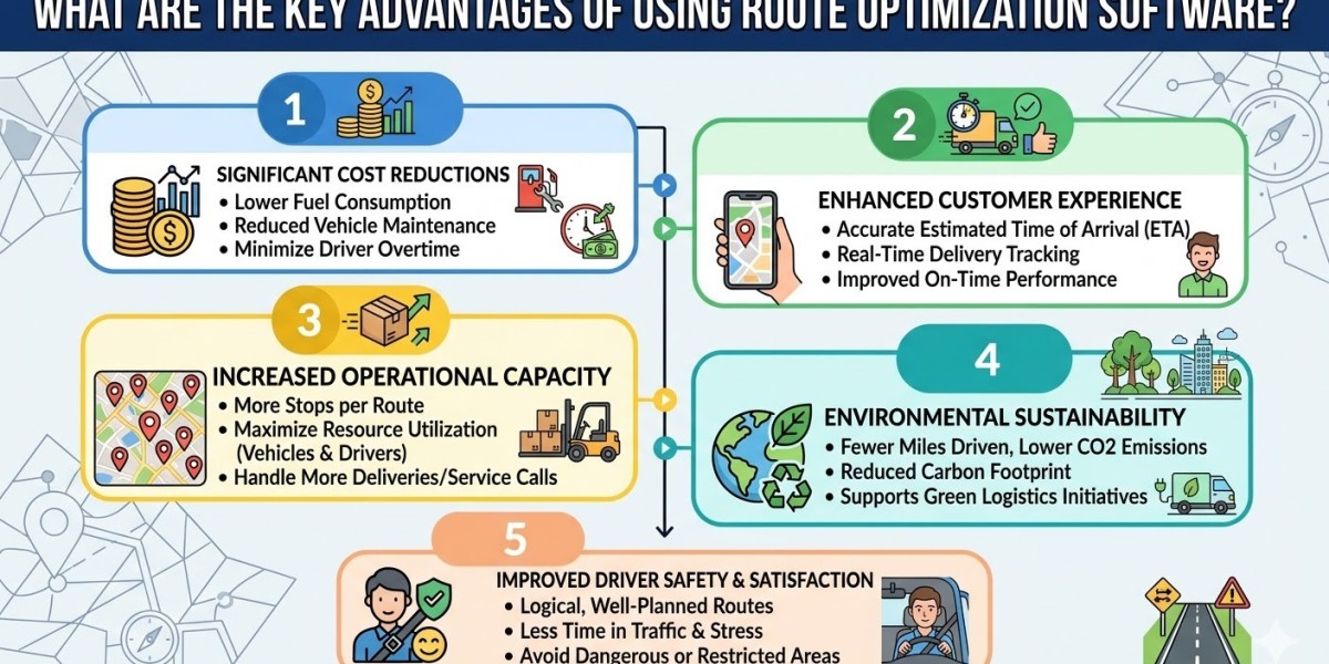 What Are the Key Advantages of Using Route Optimization Software?