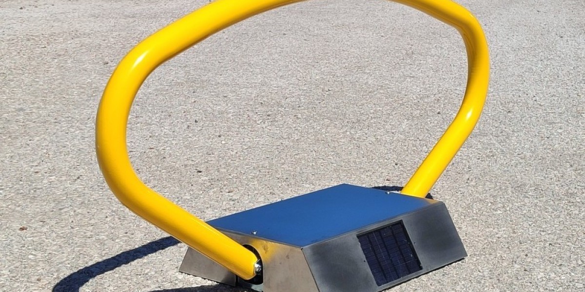 Efficient battery management for a solar powered parking barrier