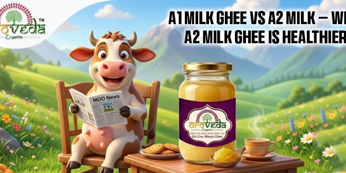 A1 Milk Ghee vs A2 Milk – Why A2 Milk Ghee Is Healthier
