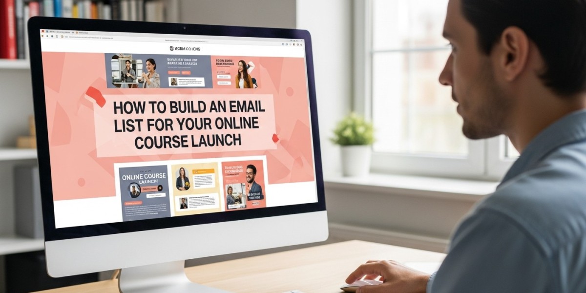 Build an Email List Before Your Online Course Launch