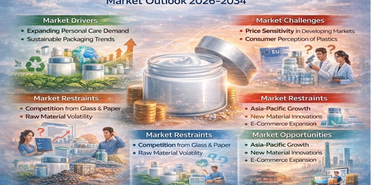 Plastic Jars in Personal Care Market Growth Analysis, Dynamics, Key Players and Innovations, Outlook and Forecast 2026-2