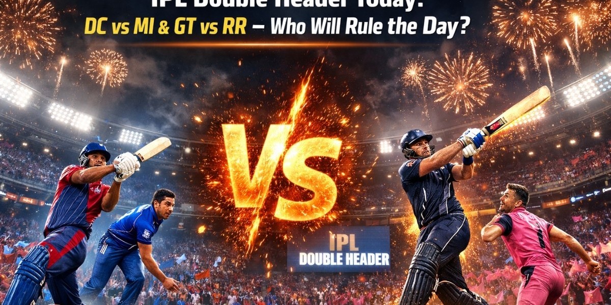 IPL Double Header Today: DC vs MI & GT vs RR - Who Will Rule the Day?