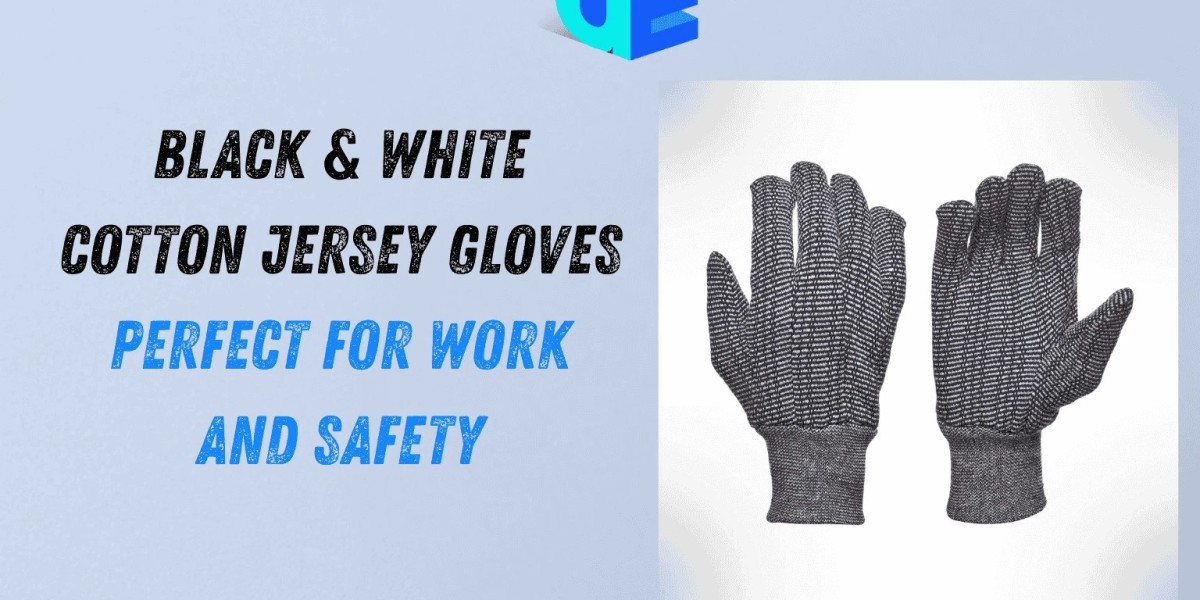 Why Black & White Cotton Jersey Gloves Are a Non-Negotiable for Every American Workforce