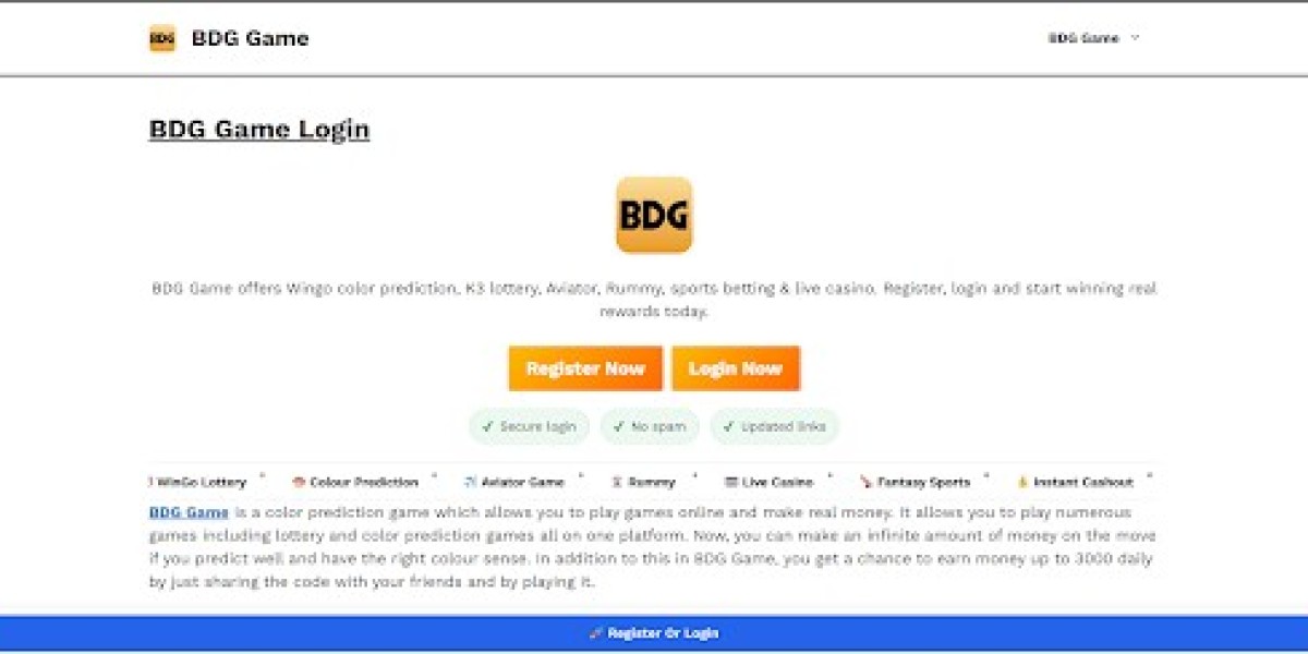 BDG Game: A Complete Guide to Playing, Earning, and Staying Safe Online