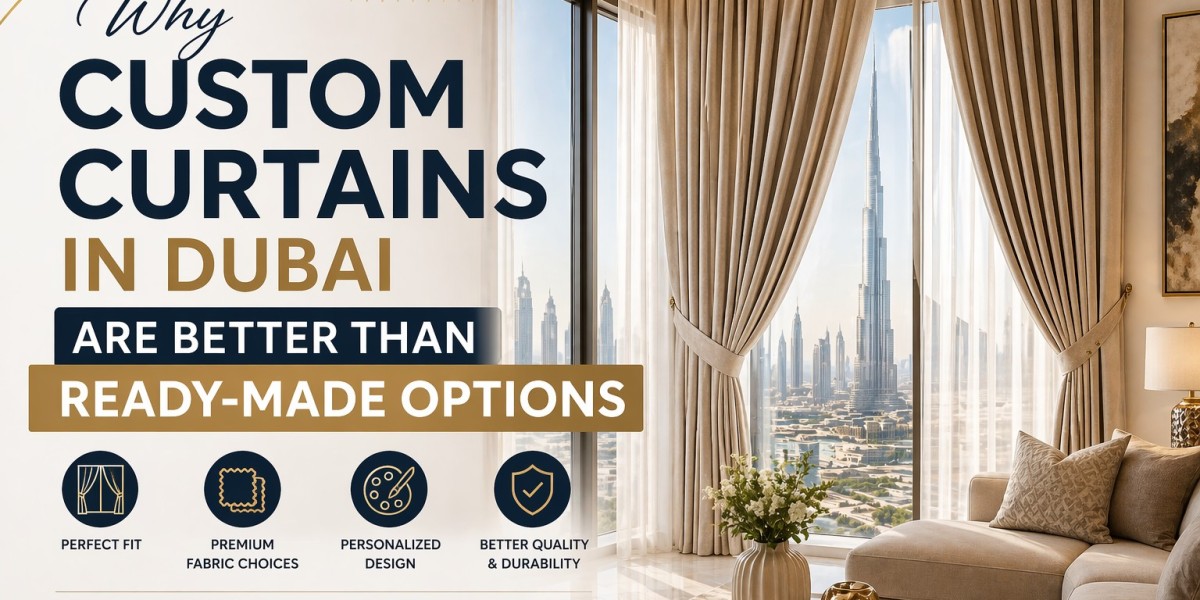 Why Custom Curtains in Dubai Are Better Than Ready-Made Options