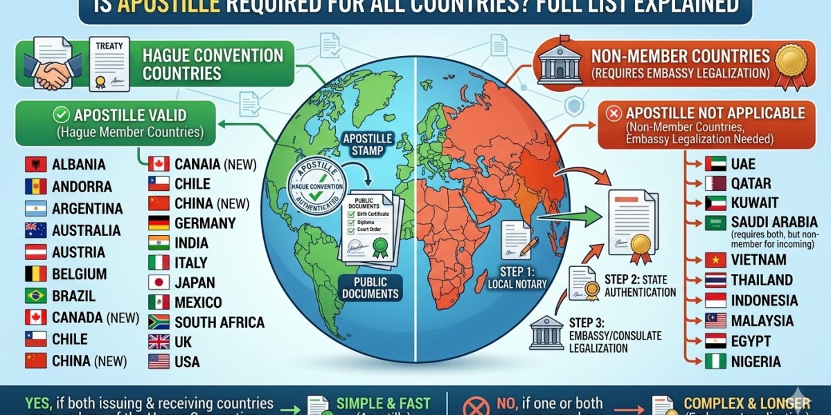 Is Apostille Required for All Countries? Full List Explained