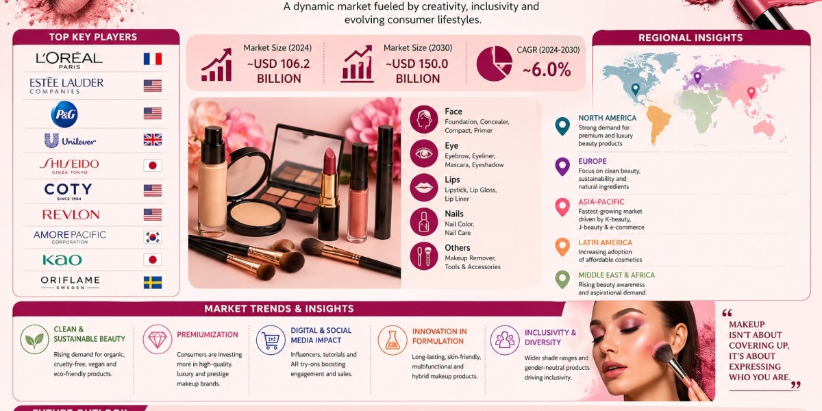 Global Makeup Market: Trends, Growth Drivers & Future Outlook in the Beauty Industry