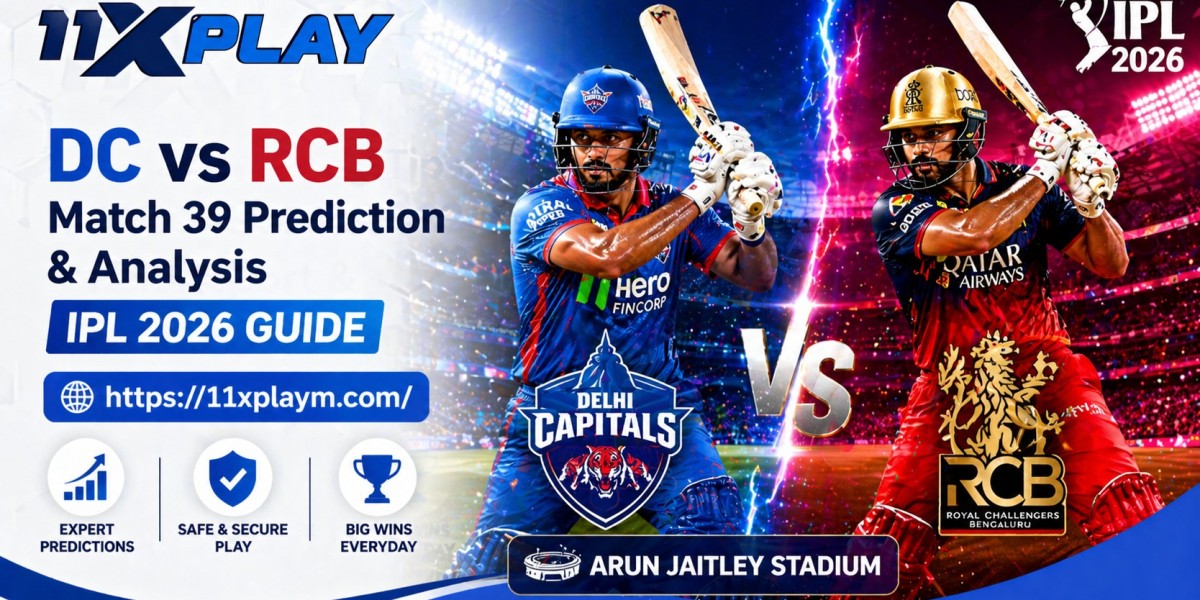 DC vs RCB Match 39 Prediction & Analysis | 11xplay IPL 2026 Guide