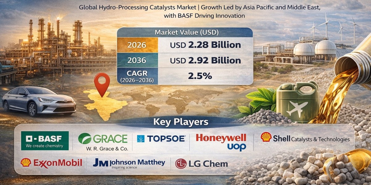 Global Hydro-Processing Catalysts Market Growth Led by Asia Pacific and Middle East, with BASF, W. R. Grace, Topsoe Driv