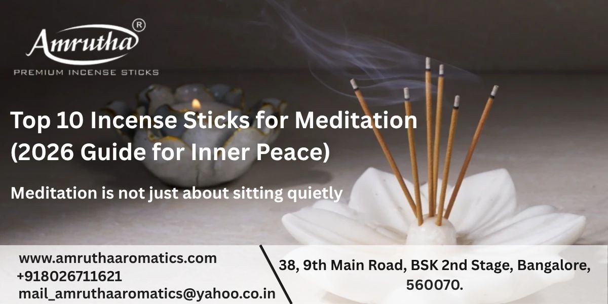 Top 10 Incense Sticks for Meditation (2026 Guide for Inner Peace)