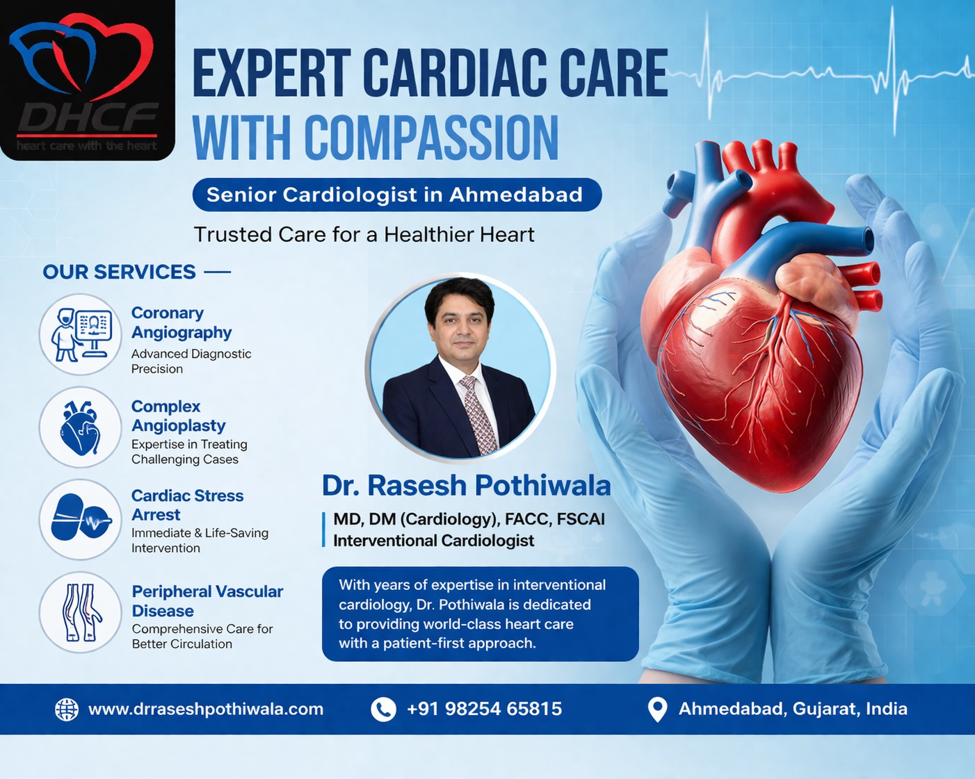 best cardiologist in ahmedabad