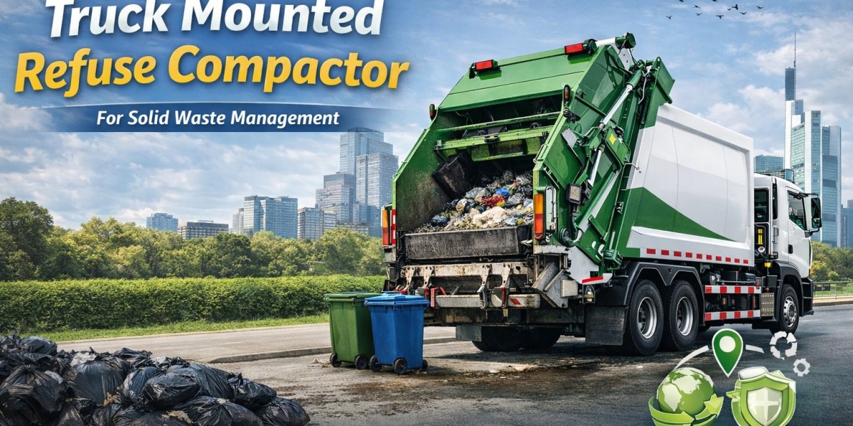 Truck Mounted Refuse Compactor for Solid Waste Management