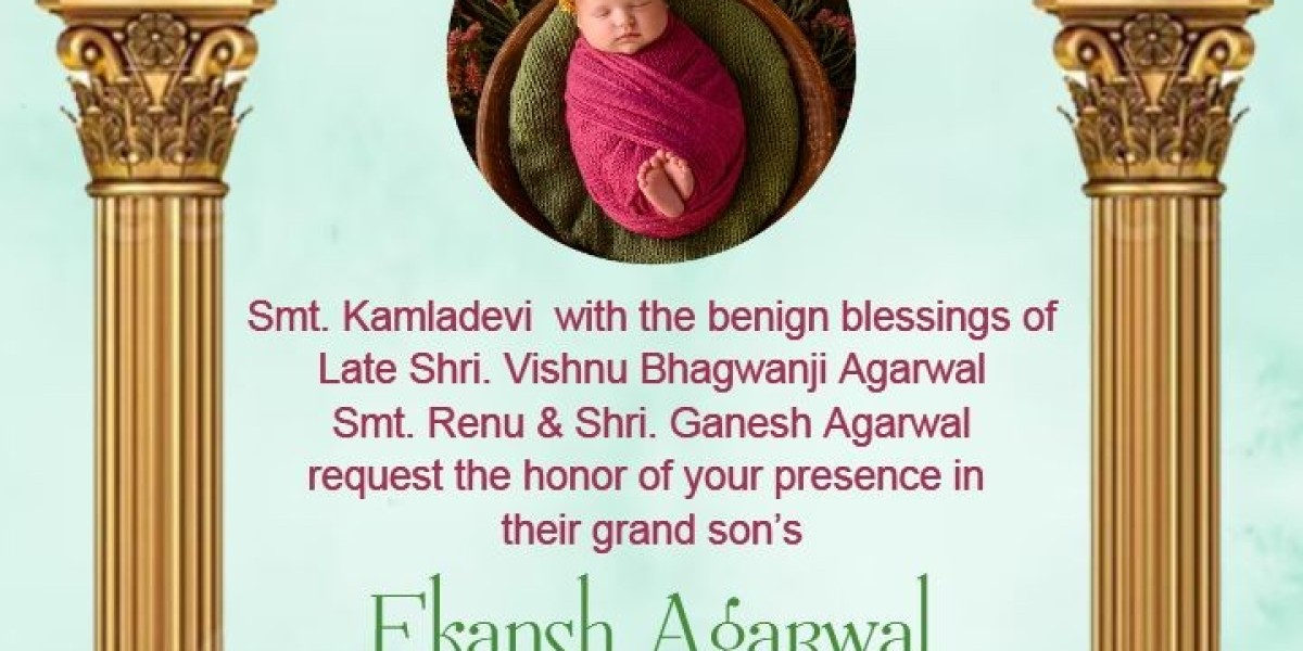 Chhathi Invitation Card Templates for Traditional Baby Ceremony