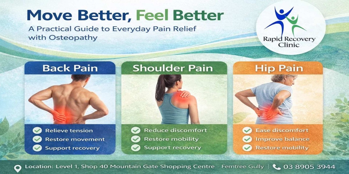Move Better, Feel Better: A Practical Guide to Everyday Pain Relief with Osteopathy