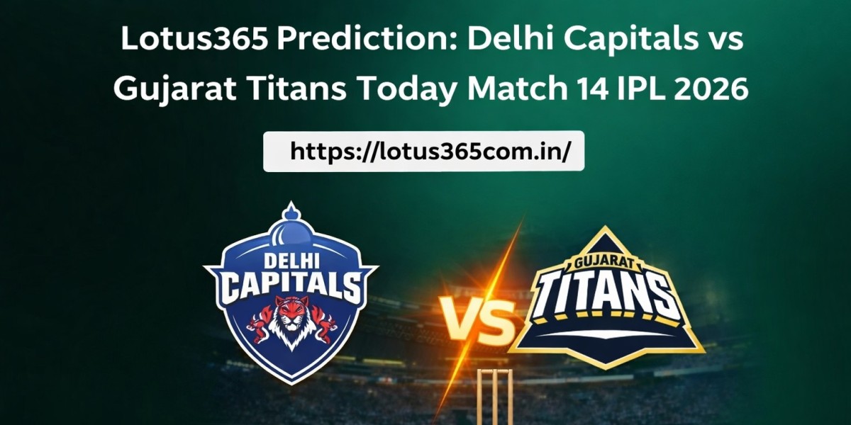 Lotus365 Prediction: Delhi Capitals vs Gujarat Titans Today Match 14 IPL 2026