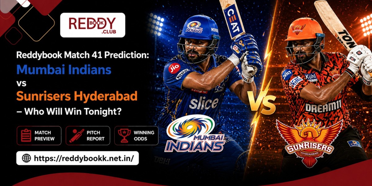 Reddybook Match 41 Prediction: Mumbai Indians vs Sunrisers Hyderabad – Who Will Win Tonight?