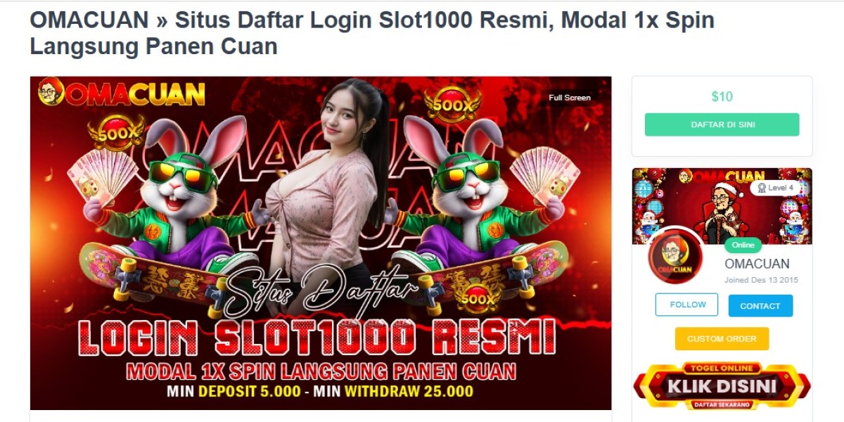 Oma Cuan Maksimal Lewat Situs Slot 1000 Terpopuler