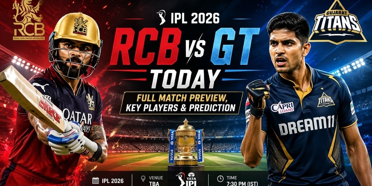 RCB vs GT IPL 2026 Today: Full Match Preview, Key Players & Prediction