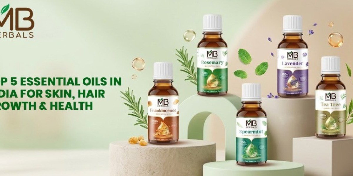 Top 5 Essential Oils in India for Skin, Hair Growth & Health
