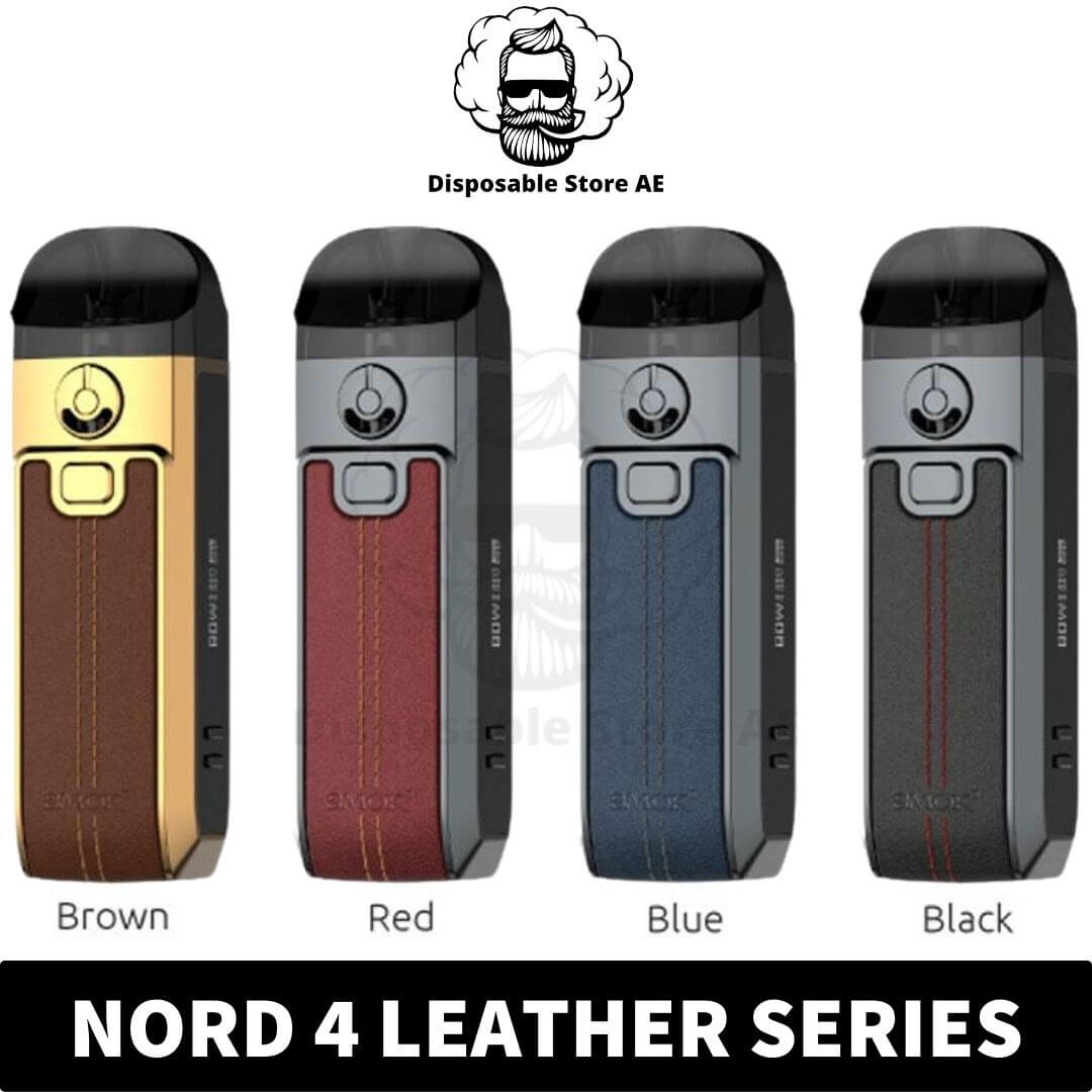 Best Smok Nord 4 Leather Vape Kit 80W 2000mAh in UAE
