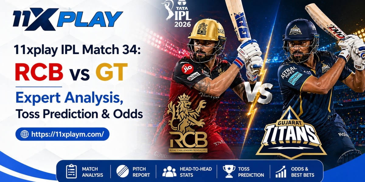11xplay IPL Match 34: RCB vs GT Expert Analysis, Toss Prediction & Odds