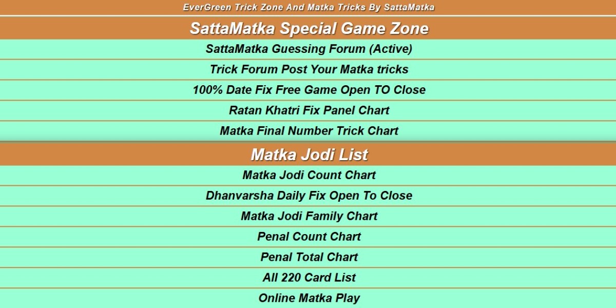Exploring the Growing Trend of Matka Satta in India