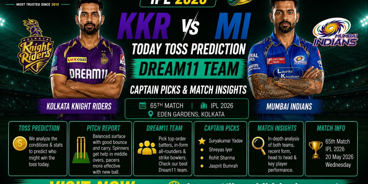 KKR vs MI Today Toss Prediction – Dream11 Team