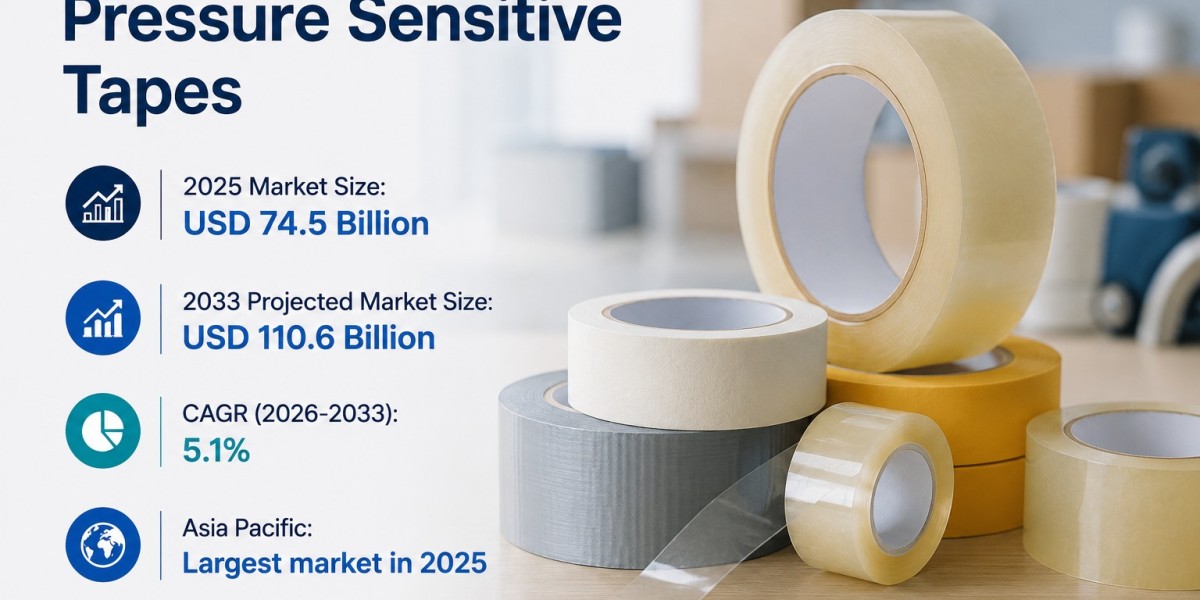 Pressure Sensitive Tapes Market Expected to Reach $110.6 Billion by 2033