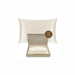 Ivory Silk Pillowcase