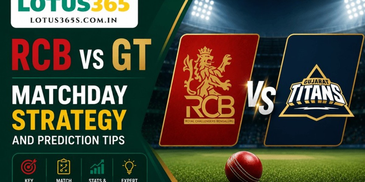 RCB vs GT Matchday Strategy and Prediction Tips on Lotus365