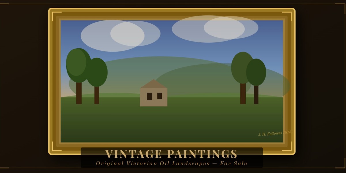A Practical Guide to Buying Vintage Paintings From Online Antique Stores