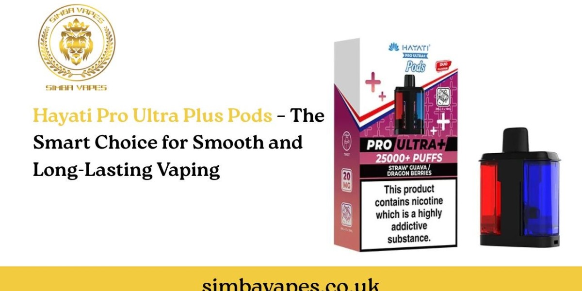 Hayati Pro Ultra Plus Pods – The Smart Choice for Smooth and Long-Lasting Vaping