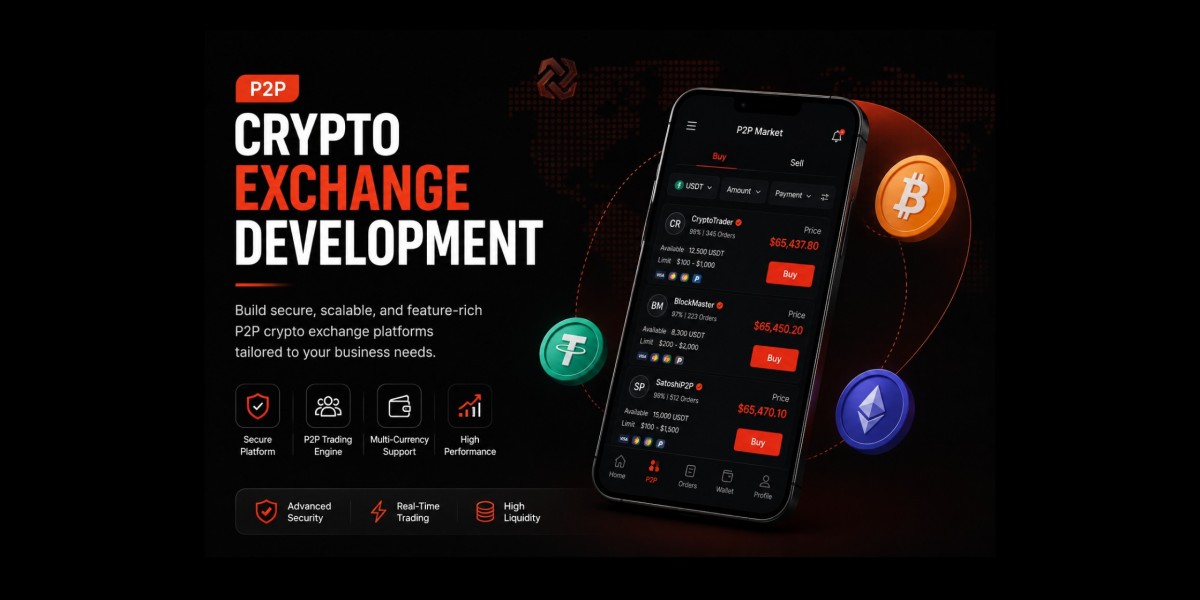 P2P Crypto Exchange Development Explained: Features, Benefits and How its works