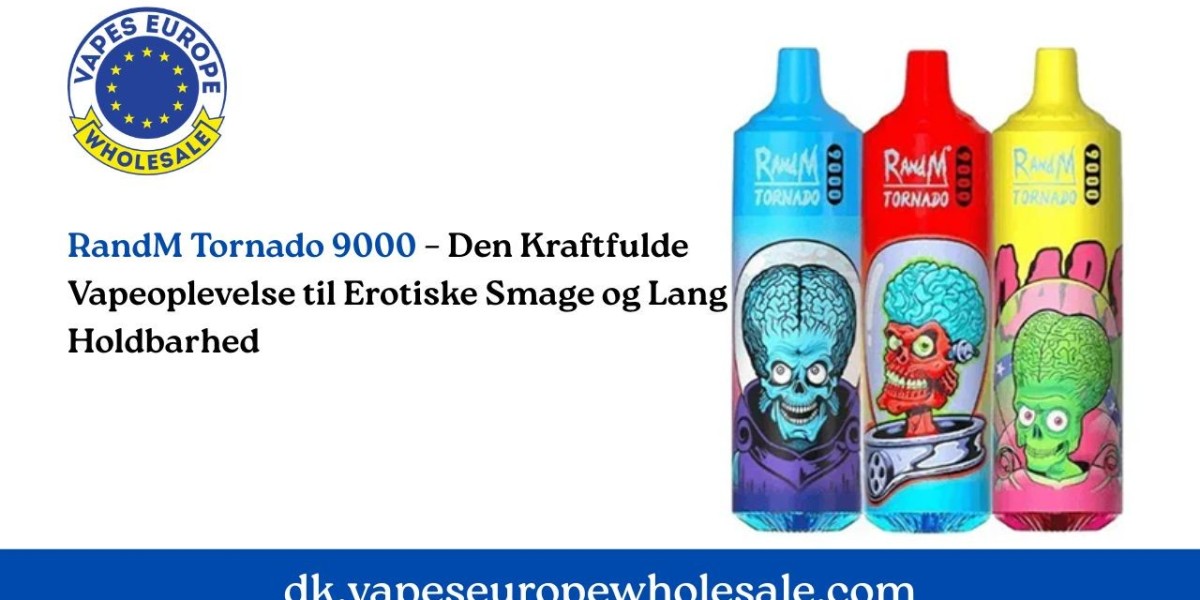 RandM Tornado 9000 – Den Kraftfulde Vapeoplevelse til Erotiske Smage og Lang Holdbarhed