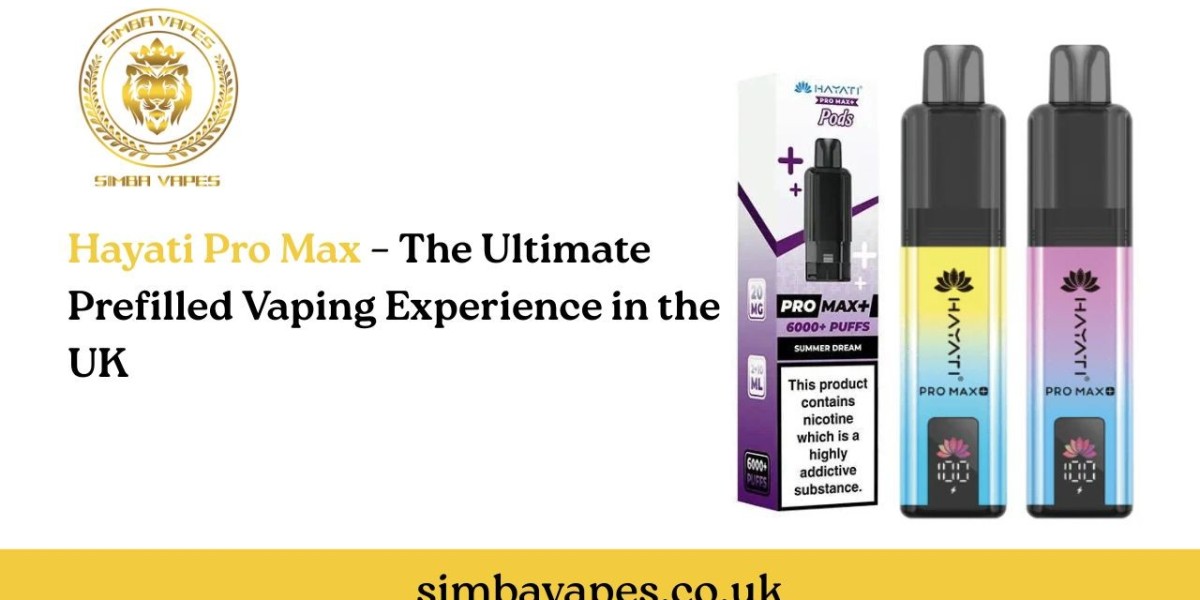 Hayati Pro Max – The Ultimate Prefilled Vaping Experience in the UK