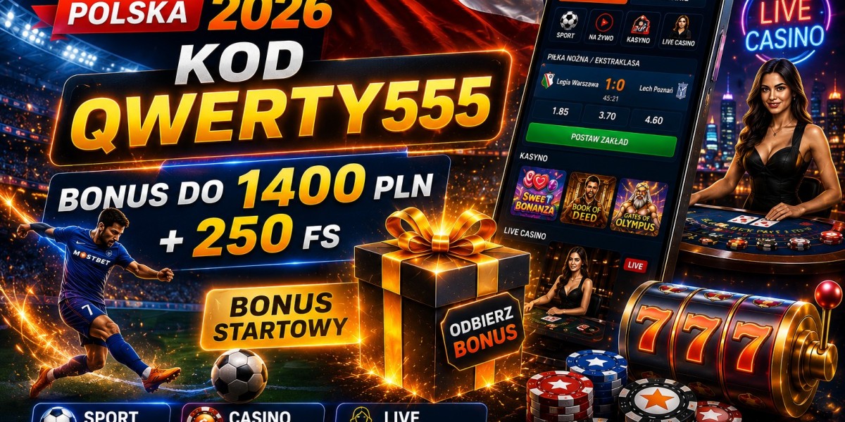 Mostbet Kod Promocyjny 2026 – Bonus Startowy, Casino i Free Spiny z Kodem QWERTY555