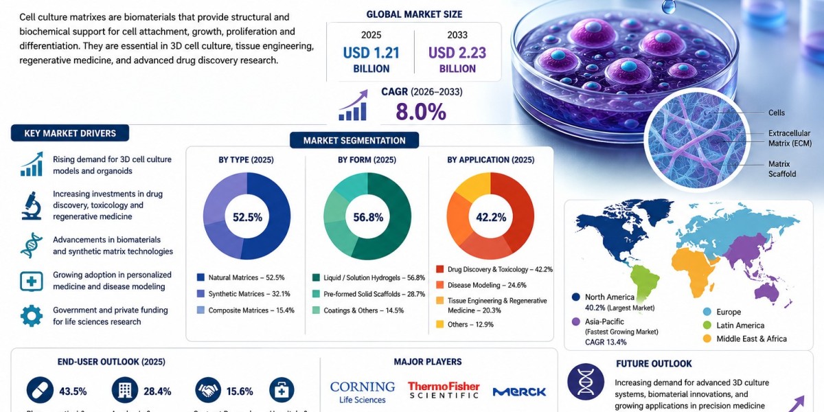 Cell Culture Matrices Market Forecast: Regional Growth and Future Opportunities