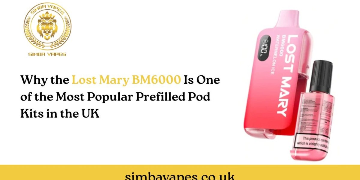 Why the Lost Mary BM6000 Is One of the Most Popular Prefilled Pod Kits in the UK