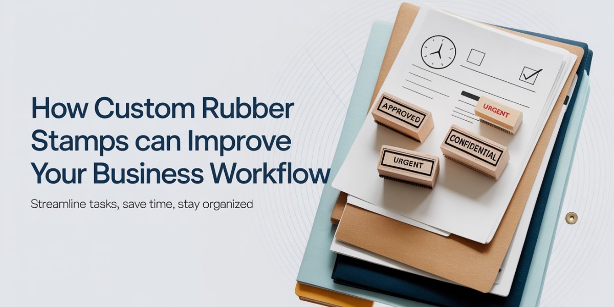 How Custom Rubber Stamps Can Streamline Your Business Operations with Affordable Office Options